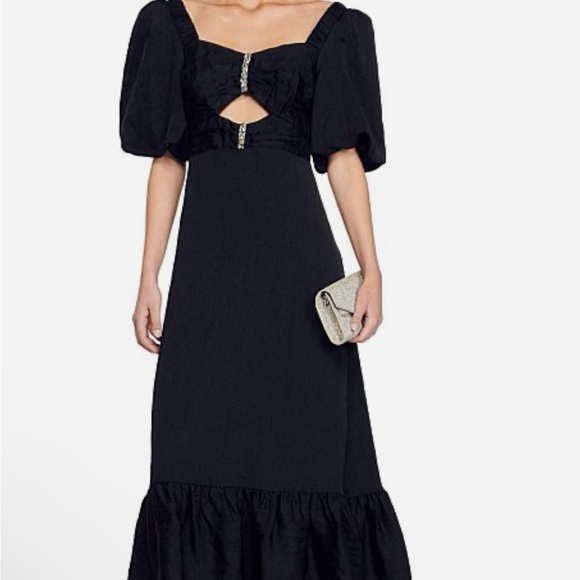 Sandro Fabala Dress With Rhinestones NWT - Picture 1 of 15